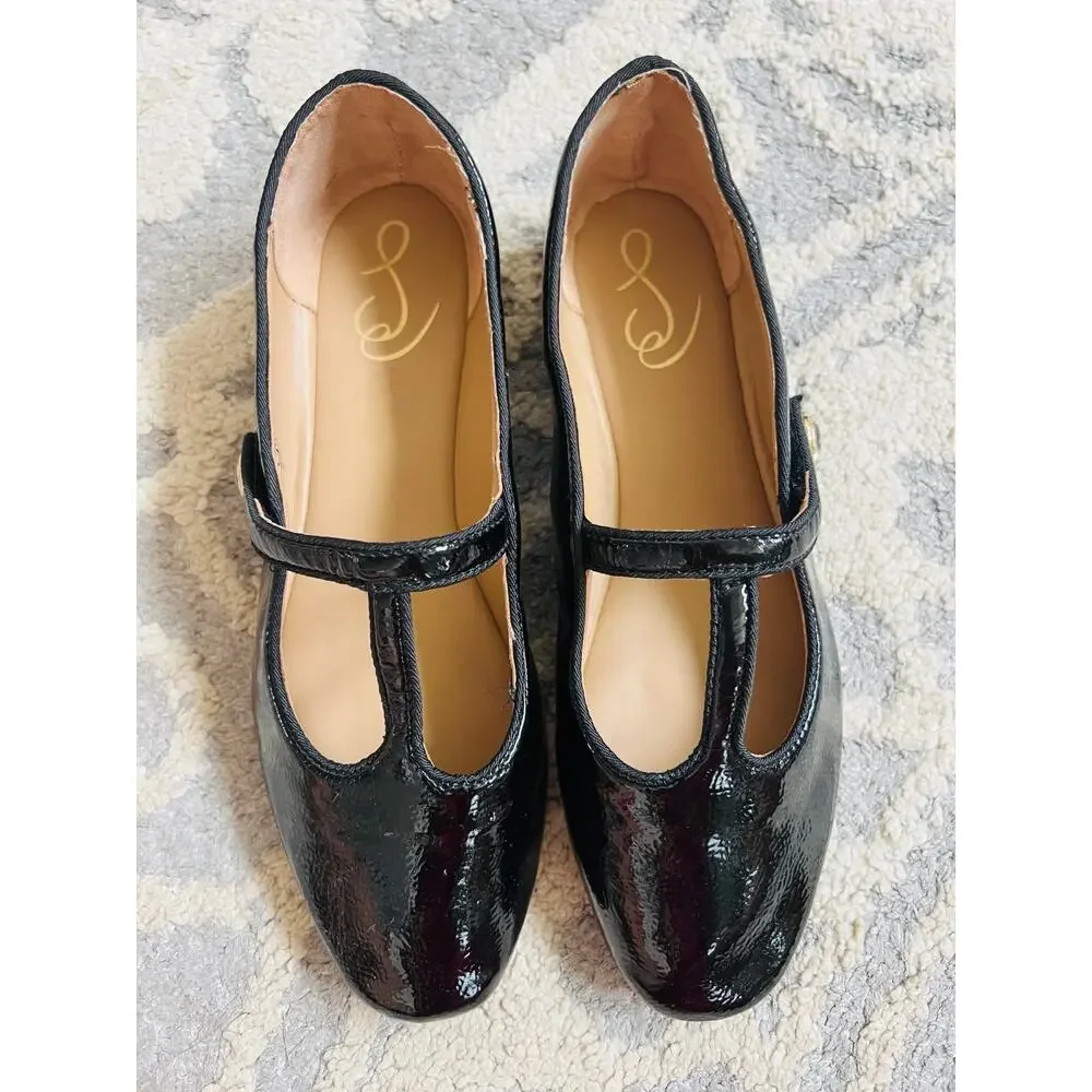 NEW❤️Sam Edelman Kids' Melody T-Strap Shoe sz4